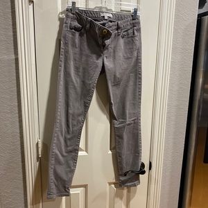 Mocha brown skinny jeans pants by Banana republic